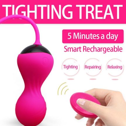 Bola kenceng Miss v Mengencangkan area kewatianan alat bantu pijat wanita  dengan remote charge